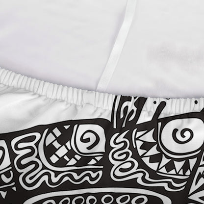 Zentangle Sea Turtle Print Sofa Cover