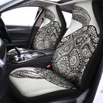 Zentangle Sea Turtle Print Universal Fit Car Seat Covers