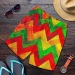 Zig Zag Reggae Pattern Print Men's Shorts