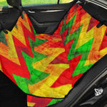 Zig Zag Reggae Pattern Print Pet Car Back Seat Cover