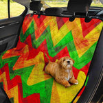 Zig Zag Reggae Pattern Print Pet Car Back Seat Cover
