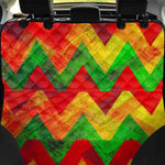 Zig Zag Reggae Pattern Print Pet Car Back Seat Cover