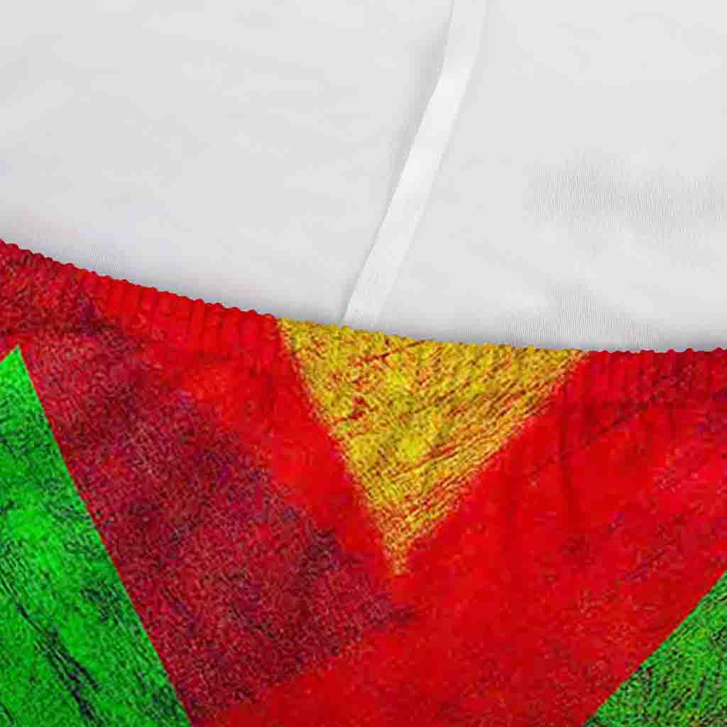 Zig Zag Reggae Pattern Print Sofa Cover