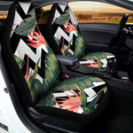 Zig Zag Tropical Pattern Print Universal Fit Car Seat Covers