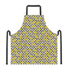 Zigzag Banana Pattern Print Apron