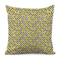 Zigzag Banana Pattern Print Pillow Cover