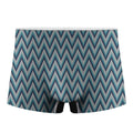 Zigzag Knitted Pattern Print Men's Boxer Briefs