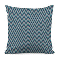 Zigzag Knitted Pattern Print Pillow Cover
