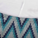 Zigzag Knitted Pattern Print Sofa Cover