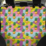 Zigzag Pineapple Pattern Print Pet Car Back Seat Cover