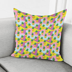 Zigzag Pineapple Pattern Print Pillow Cover