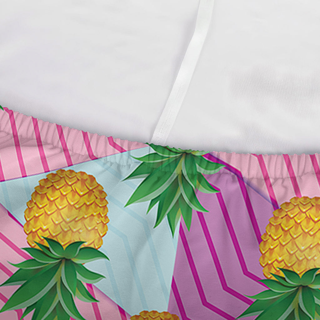 Zigzag Pineapple Pattern Print Sofa Cover