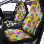 Zigzag Pineapple Pattern Print Universal Fit Car Seat Covers