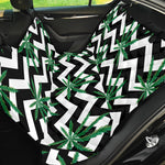 Zigzag Weed Pattern Print Pet Car Back Seat Cover