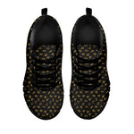 Zodiac Astrological Signs Pattern Print Black Sneakers