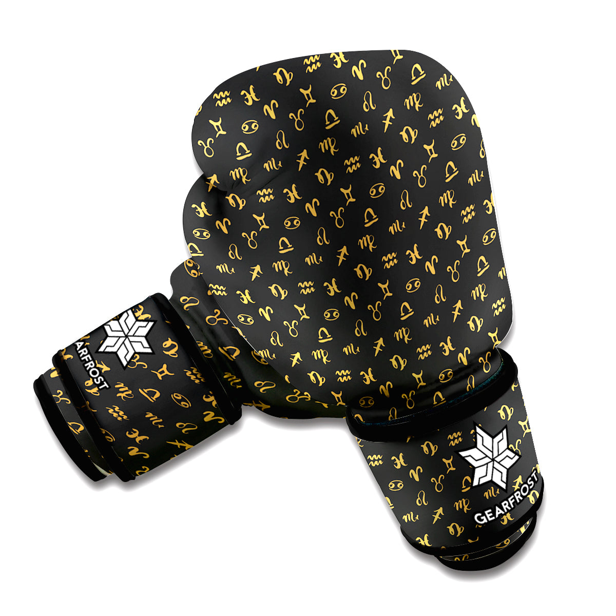 Zodiac Astrological Signs Pattern Print Boxing Gloves