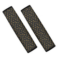 Zodiac Astrological Signs Pattern Print Car Seat Belt Covers