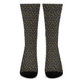 Zodiac Astrological Signs Pattern Print Crew Socks