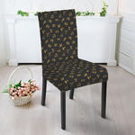 Zodiac Astrological Signs Pattern Print Dining Chair Slipcover