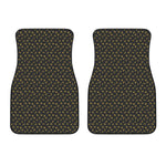 Zodiac Astrological Signs Pattern Print Front Car Floor Mats