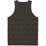 Zodiac Astrological Signs Pattern Print Men's Tank Top