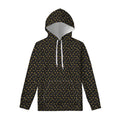 Zodiac Astrological Signs Pattern Print Pullover Hoodie