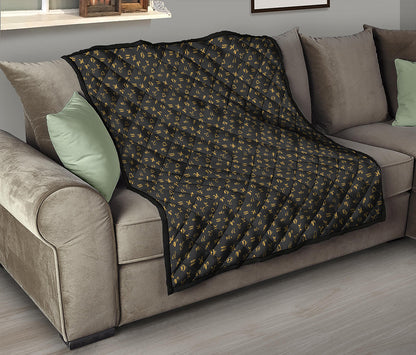 Zodiac Astrological Signs Pattern Print Quilt