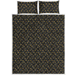 Zodiac Astrological Signs Pattern Print Quilt Bed Set