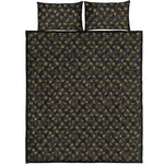 Zodiac Astrological Signs Pattern Print Quilt Bed Set