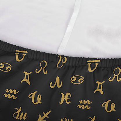 Zodiac Astrological Signs Pattern Print Sofa Cover