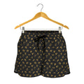 Zodiac Astrological Signs Pattern Print Women's Shorts