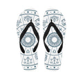 Zodiac Astrology Signs Print Flip Flops