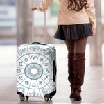 Zodiac Astrology Signs Print Luggage Cover