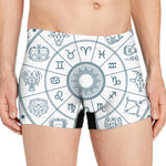 Zodiac Astrology Signs Print Men's Boxer Briefs