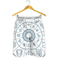 Zodiac Astrology Signs Print Men's Shorts