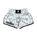 Zodiac Astrology Signs Print Muay Thai Boxing Shorts
