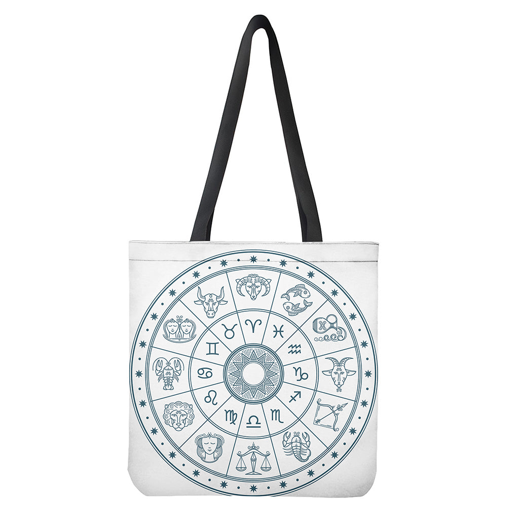 Zodiac Astrology Signs Print Tote Bag