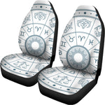 Zodiac Astrology Signs Print Universal Fit Car Seat Covers