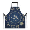 Zodiac Astrology Symbols Print Apron