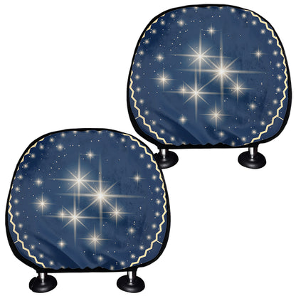 Zodiac Astrology Symbols Print Car Headrest Covers