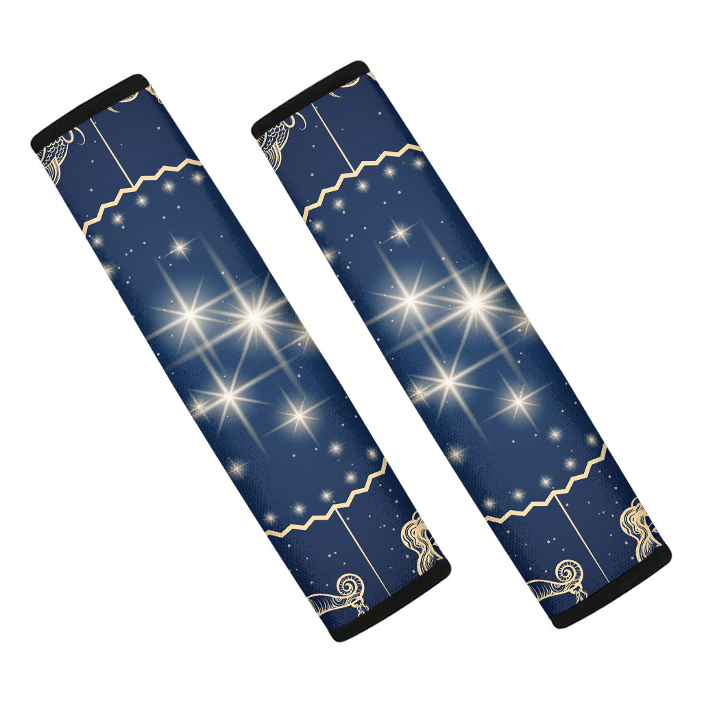 Zodiac Astrology Symbols Print Car Seat Belt Covers