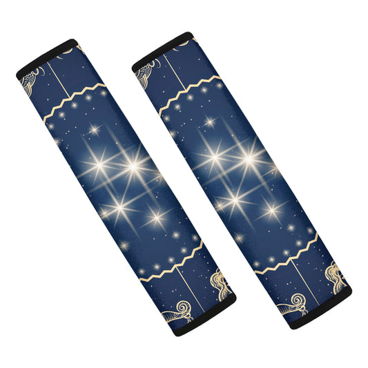 Zodiac Astrology Symbols Print Car Seat Belt Covers