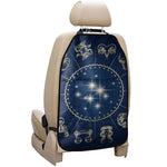 Zodiac Astrology Symbols Print Car Seat Organizers