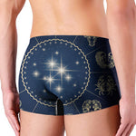 Zodiac Astrology Symbols Print Men's Boxer Briefs