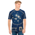 Zodiac Astrology Symbols Print Men's T-Shirt