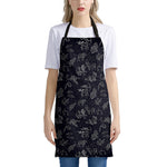 Zodiac Constellation Pattern Print Apron