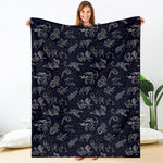 Zodiac Constellation Pattern Print Blanket