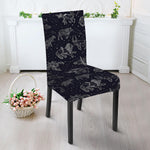 Zodiac Constellation Pattern Print Dining Chair Slipcover