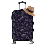 Zodiac Constellation Pattern Print Luggage Cover