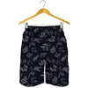 Zodiac Constellation Pattern Print Men's Shorts